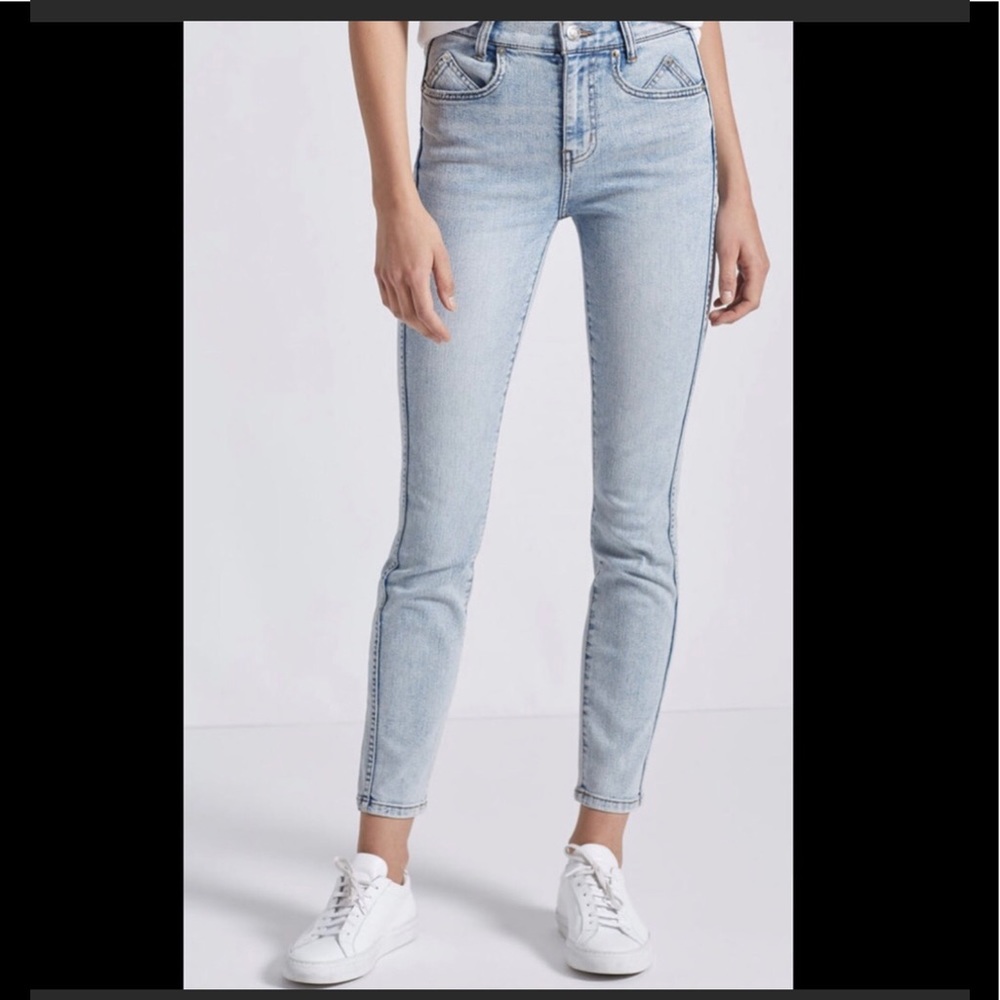 CURRENT/ELLIOTT POCKET HIGH WAIST STILETTO Jean 25